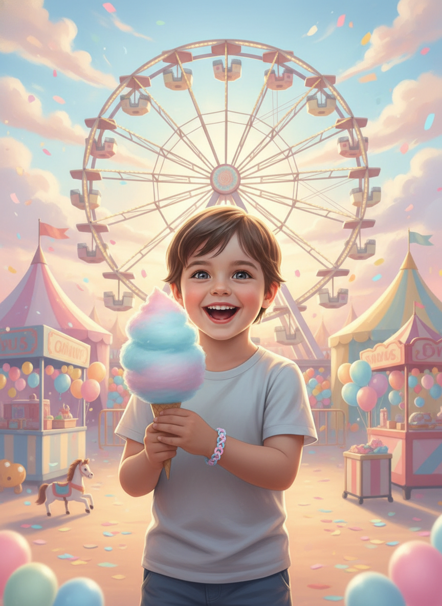 Cotton Candy Bracelet lifestyle