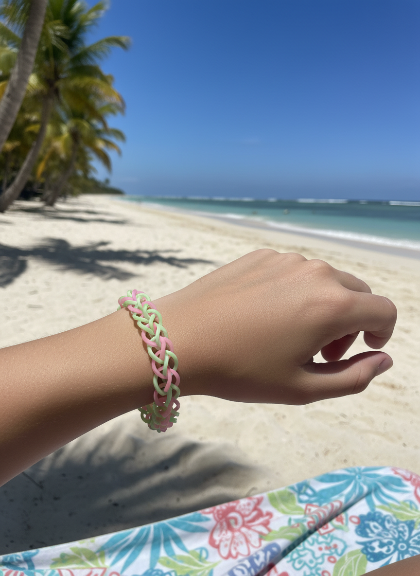 Strawberry Key Lime Bracelet lifestyle